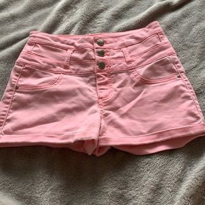 Pink shorts